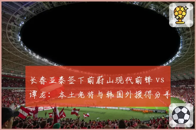 长春亚泰签下前蔚山现代前锋 vs 谭龙：本土老将与韩国外援得分手段差异